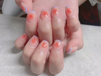 ラドール(La Dhole)/チークネイル×フレンチライン