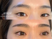 アノカプイル(ankpil)/【パーマ+アイブロウwax】