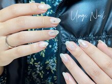 ウサギネイル 新大久保店(usagi nail)/マグネットフレンチ秋可愛い