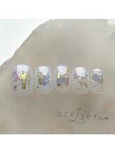 アトリエ プラス リム(atelier +LIM)/卒業式ネイル