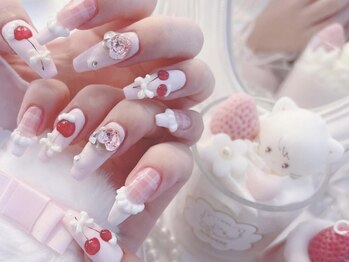 メイプルジェム(Maplegem)/さくらんぼネイル