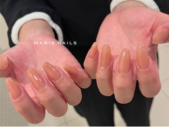 マリーネイルズ 心斎橋店(MARIE NAILS)/混色カラー税込7150円 桃 0821a