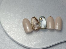 スパイス ネイルズ アンド スパ 玉川高島屋SC店(SPICE NAILS&SPA)/basicアート¥11000