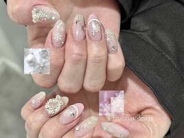 クリスマスネイル