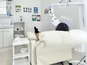 ホワイトニングショップ 広島廿日市店/リラックスして過ごせる♪