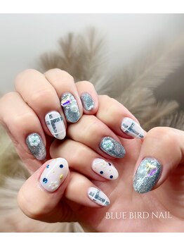 ブルーバードネイル(Blue bird nail)/お持ち込みデザイン