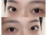 【LED付き】ダブルラッシュ60束+下30本&コーティング付き¥6990