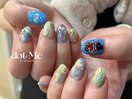 京都大作戦フェスネイル