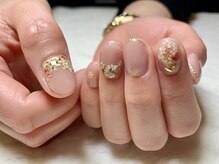 サロンドフォーエイチ(salon de 4H)/シンプルカラーで押し花ブーケ＊