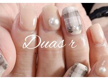デュアスアール チャンドラ(DuasR chandra)/チェックネイル