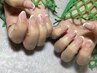 【オフ別】指先を長く綺麗に魅せる♪フレンチNail→¥5980