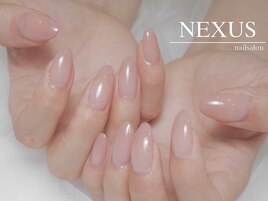 透明感ワンカラーネイル