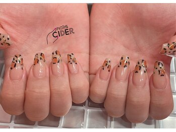 ネイルズサイダー(nails CIDER)/レオパード