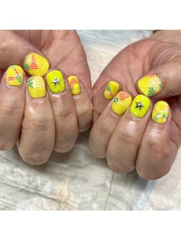 ユースタイル 新宿店(U-style)/派手ネイル