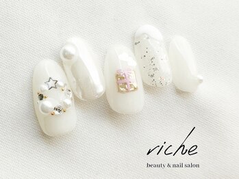 リーチェ ビューティアンドネイルサロン 大名店(Beauty&Nail Salon)/holiday nail
