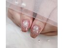 雪の結晶ネイル☆