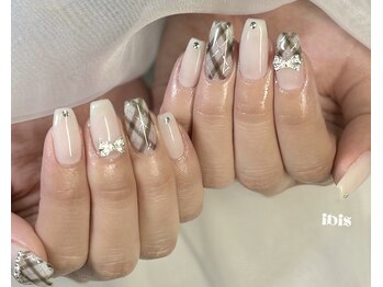 アイビス(ibis)/チェックネイル