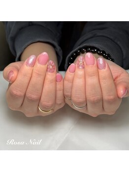 ローザネイル(Rosa Nail)/ぷっくりフラワー