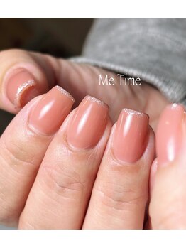 ミータイム(Me Time)/ワンカラー×ラメライン