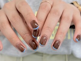 brown×blue