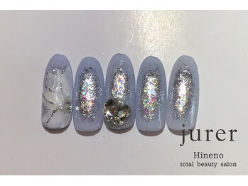 ネイルアンドアイラッシュデザインサロン ジュレ 日根野店/定額デザイン9900円コース