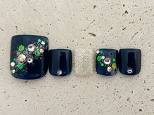 タフィーネイル 宜野湾コンベンションシティ店(TaffyNail)/フット グランドデザイン 6990円