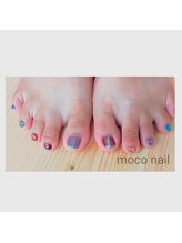 モコネイル(moco nail)/【フット】持ち込みデザイン