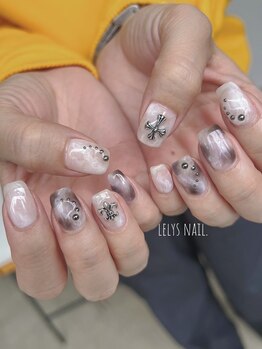 レリーズ ネイル(Lelys nail)/持ち込みニュアンスデザイン
