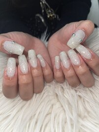 冬のキラキラネイル☆