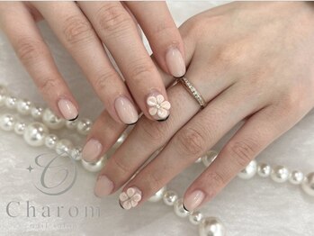 チャロム(Charom)の写真/チビ爪さんも可愛く！定額/持ち込み/し放題好きなネイルを★ハイセンスdesignで注目の的間違いなし♪