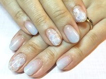 トレス ネイルサロン(3.tres.Nail Salon)/【ウォーターフラワーネイル】
