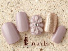 アイネイルズ 町田店(I nails)/ぷっくりフラワー　7980円