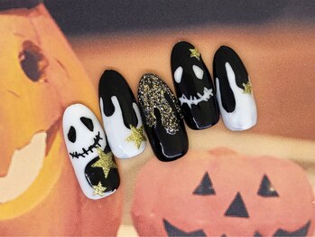 アン ジョーヌドラゴ/【自爪ネイル】ハロウィンネイル