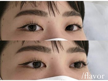 スラッシュフレーバー(/flavor)/アイブロウWAX＆パーマ♪