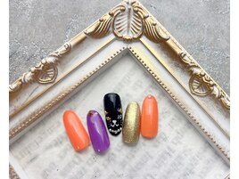 ハロウィンネイル