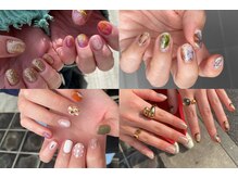 アージ ネイル デザイン(Urge. nail design)の雰囲気（繊細な手書きアートで周りと差がつく指先に☆）
