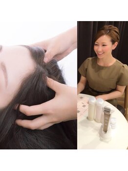 リラクゼーションサロン 月見草(Tsukimiso)の写真/ヘッドスパメニュー専門女性スタッフ担当☆頭痛や肩こり、目のお疲れに♪もちもちふわふわベッドで夢心地◎