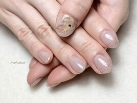 手描きアート・うさぎ