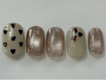 ハートマグラメピンク冬¥6000