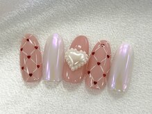 ディーネイル 池袋(D-nail)/【森】バレンタインネイル