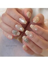 リアンスネイル ヴィヴィッド 岡山店(LianS nail ViViD)/ナチュラル＋パーツ