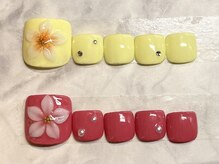 ネイルサロン ブリオン(Nail Salon Bullion)/リゾートフラワーネイル