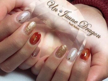 アン ジョーヌドラゴ/べっ甲☆ショートネイル