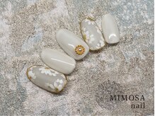 ミモザネイル(MIMOSA Nail)/フラワーネイル