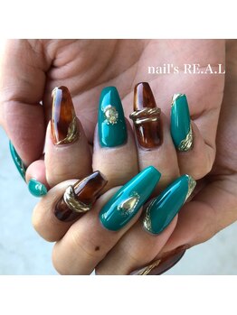 ネイルズリアル(nail's REAL)/べっ甲ネイル