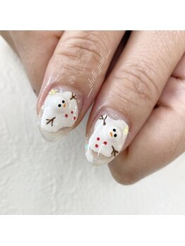 スノーマンネイル
