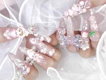 パピー 四条烏丸(puppy)/推しネイル※3D、ロゴ別途料金