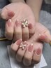 Hand/チークネイルデザイン♪【菌対策付き】