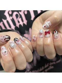 派手カワネイル☆