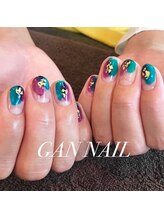 ギャンネイル(GAN NAIL)/ぬりかけネイル